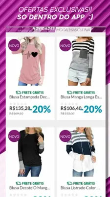 Guller Online Loja de Roupas, android App screenshot 1